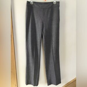 Jones New York Gray Straight Leg Pants